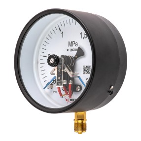 Манометры электроконтактные ДВ2005ф, ДА2005ф, ДМ2005ф Тех. стекло Манометры электроконтактные ДВ2005ф, ДА2005ф, ДМ2005ф Тех. стекло